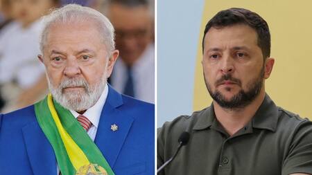 Lula da Silva se reunirá con Volodimir Zelenski en Nueva York. Foto: Reuters.