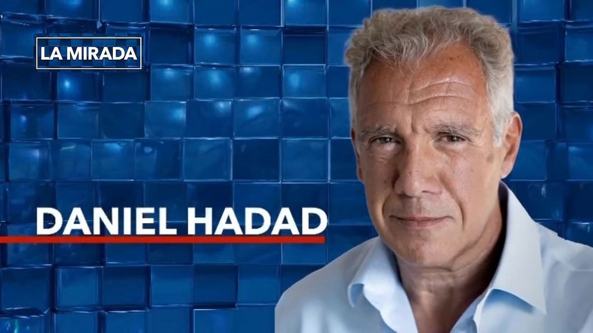 Daniel Hadad en La Mirada, con Javier García.
