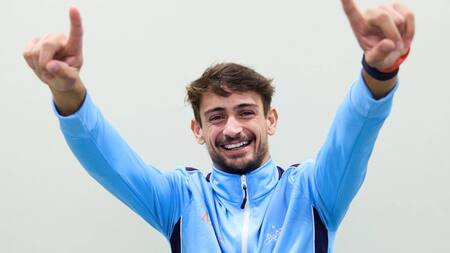 Mariano Navone; Copa Davis. Foto: X @CopaDavis