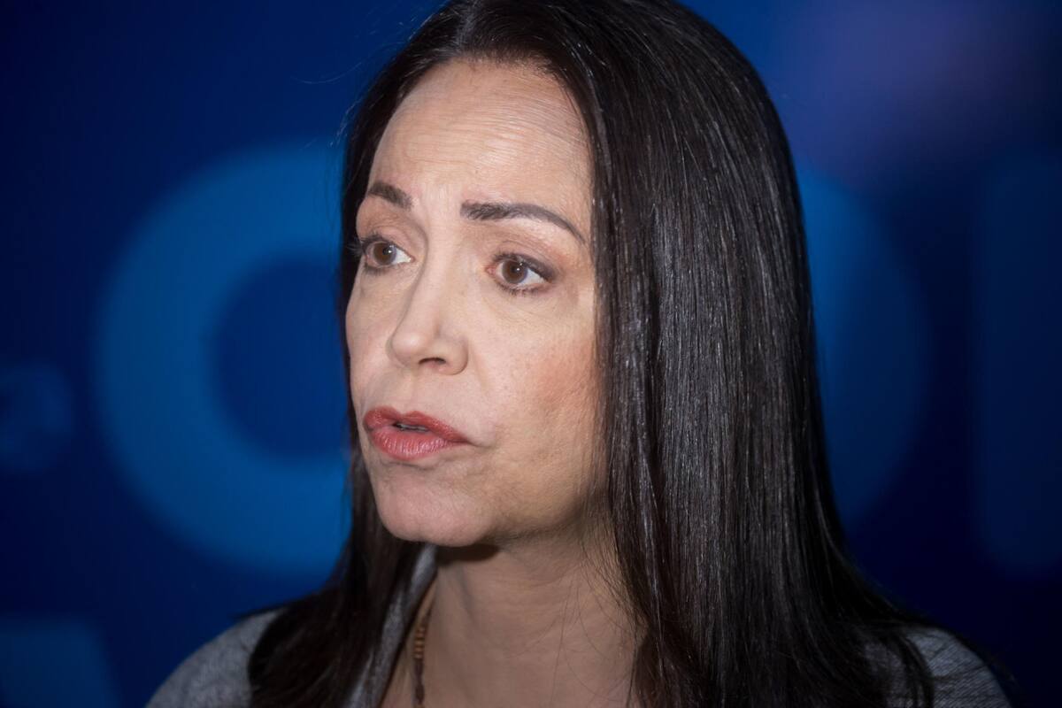 María Corina Machado apuntó contra el Gobierno de Nicolás Maduro. Foto: EFE