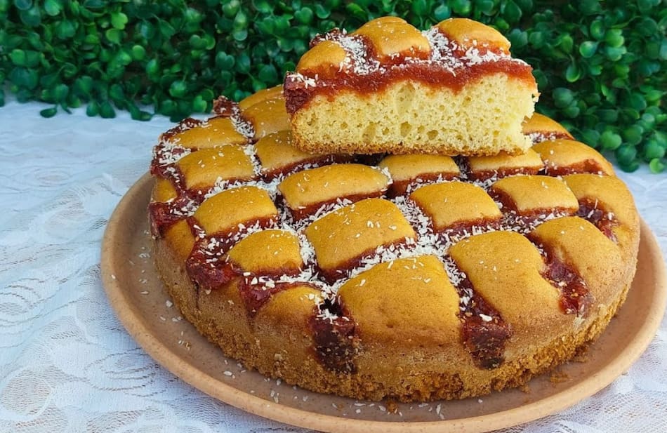 Torta matera de membrillo. Foto: captura YouTube