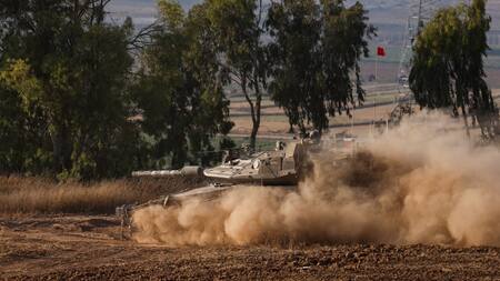 Israel; Tanques de guerra. Foto: Reuters.