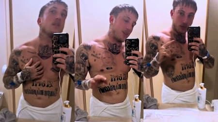 El Polaco rompió el silencio desde su internación para llevar tranquilidad a sus seguidores y aclaró qué le pasó