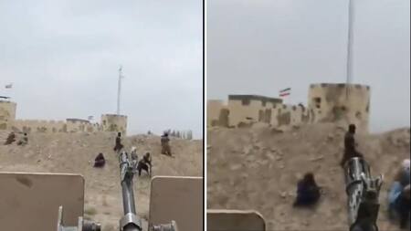 Enfrentamientos entre Irán y Afganistán. Foto: Twitter.