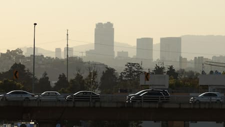 Contaminación del aire en México. Foto: EFE.