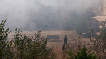 Bombardeos israelíes contra Hezbollah en el Líbano. Foto: Reuters.