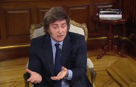 Javier Milei. Foto: captura de video