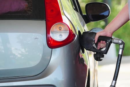 Sorteo de nafta gratis por 10 años. Foto: NA/Claudio Fanchi