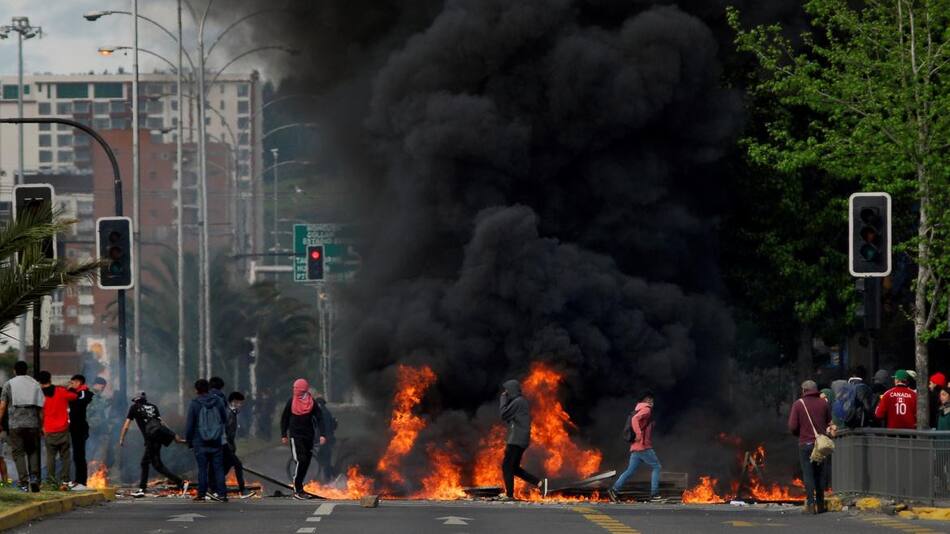 Manifestaciones, protestas y tensión en Chile, REUTERS