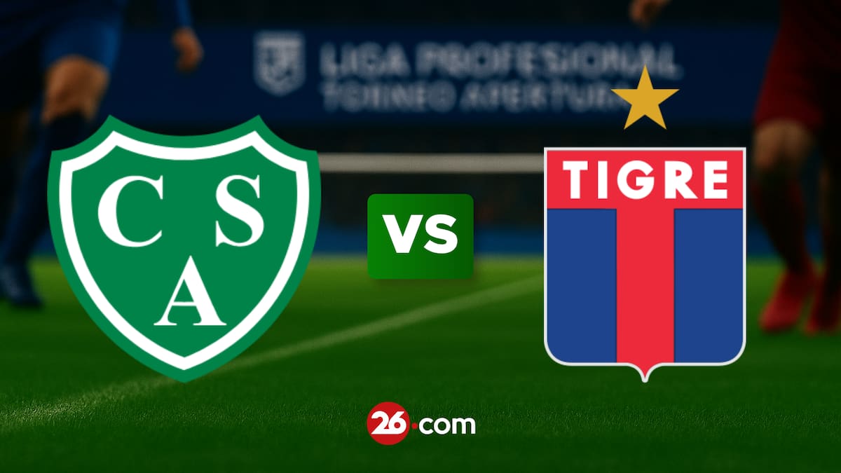 Sarmiento vs. Tigre EN VIVO hoy: resultado, goles y minuto a minuto de la Torneo Apertura 2026