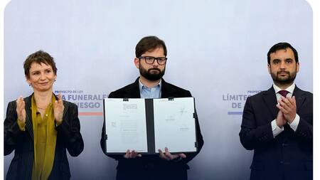 La presentación de la ley impulsada por el presidente de Chile, Boric.