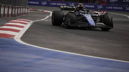 Franco Colapinto en la Fórmula 1. Foto: EFE.