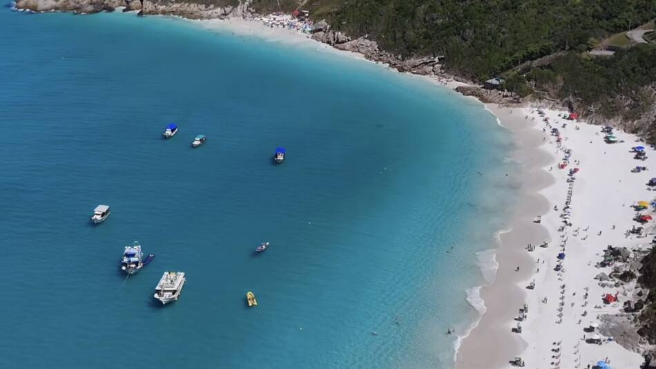 Arraial do Cabo, el ''Caribe Brasileño''. Foto Instagram @arraialdocabocaribebrasileiro