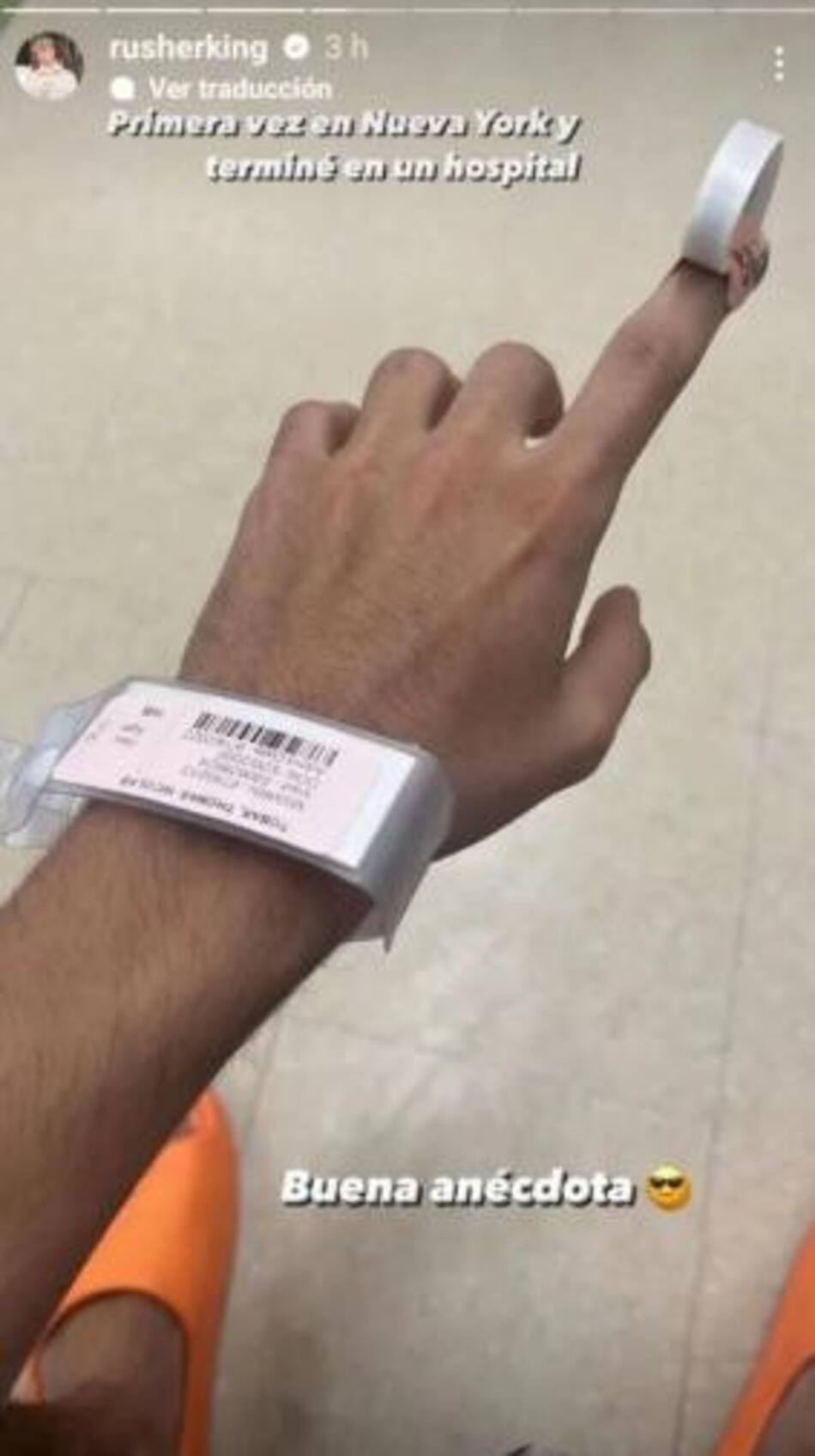 Accidente de Rusherking en Nueva York. Foto: NA.