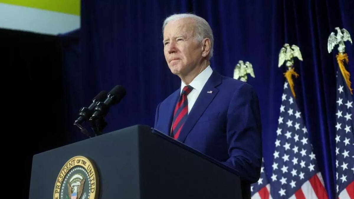 Joe Biden, presidente de Estados Unidos. Foto: Reuters