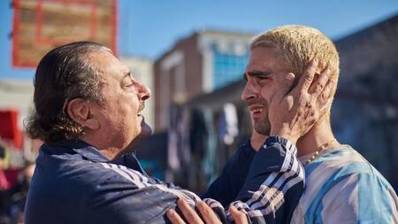 Claudio Rissi y Nicolás Furtado en "El Marginal". Foto: Instagram @furtadonico.