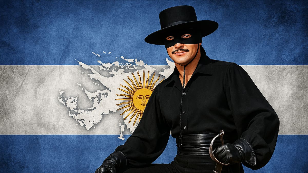 De Hollywood a voluntario en la Guerra de Malvinas: el vínculo inquebrantable de “El Zorro” con Argentina