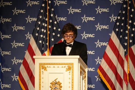 Javier Milei, presidente de Argentina