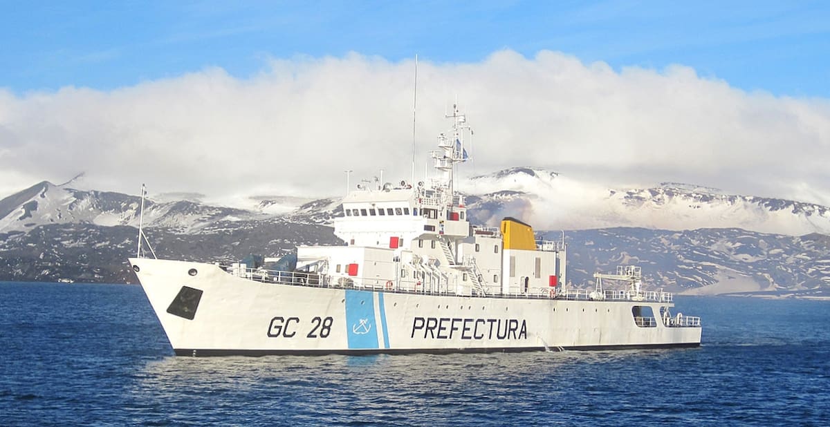 Buque de Prefectura. Foto: Prefectura Naval Argentina