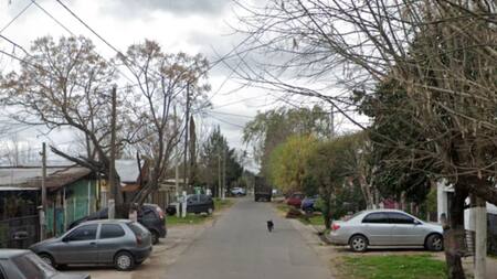 El lugar donde fue encontrada Claudia Sack. Fuente: Google Maps