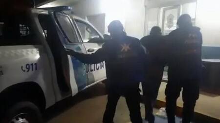 El hombre detenido por querer abusar sexualmente de su expareja. Foto: Ahora Mar del Plata.