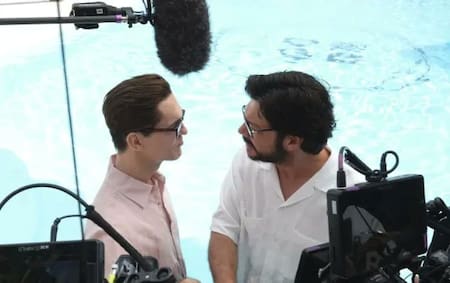 Berlín y El Profesor. Fuente: X @lacasadepapel