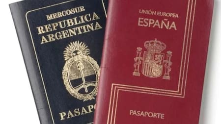 Pasaporte español. Foto: archivo