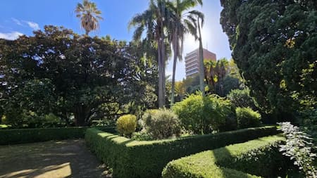 El jardín oculto. Foto: NA