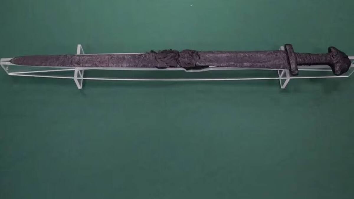 Espada vikinga. (Military Museum of Białystok)