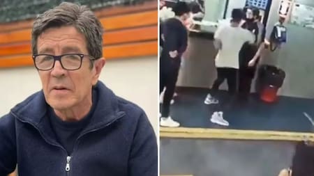Arturo López, el playero agredido por un joven en un estacionamiento de Monserrat en 2021. Foto: NA.