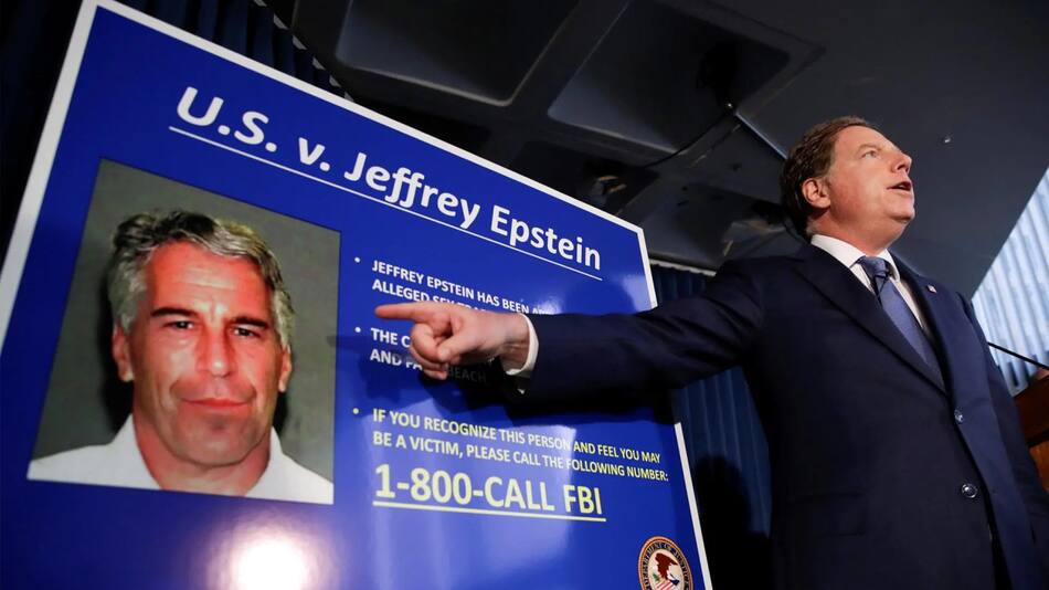 Caso Jeffrey Epstein. Foto: EFE