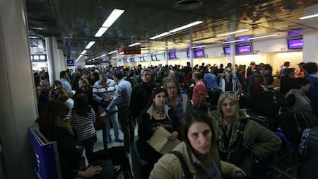Demoras en Aeroparque