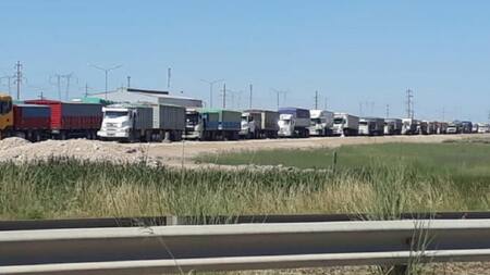 Paro de transportistas, paro de camioneros, NA