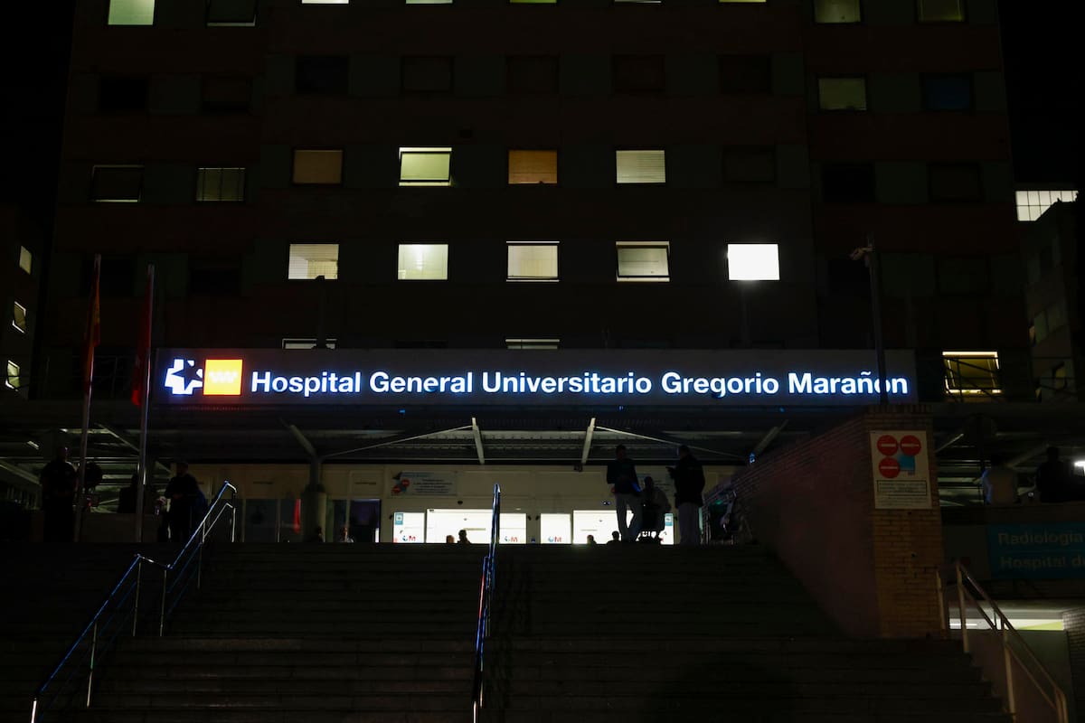 Vista general del hospital Gregorio Marañón, este miércoles en Madrid, donde murió Maricarmen Abascal.