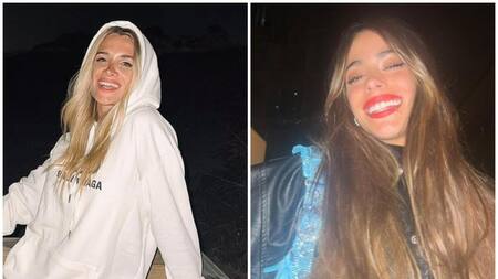 Camila Homs y Tini Stoessel. Fotos: Instagram/camihoms - tinistoessel