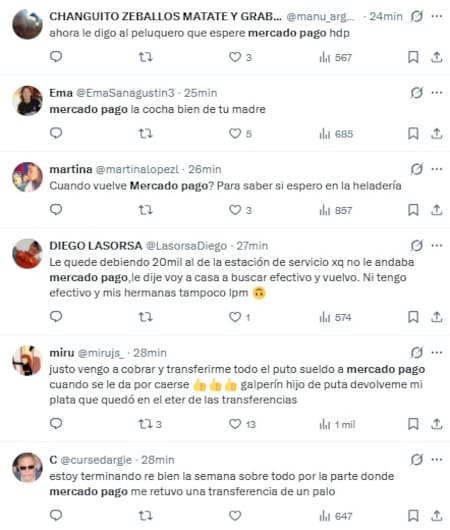 Se cayó Mercado Pago