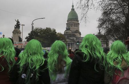 Aborto Legal, marcha a favor y en contra, NA