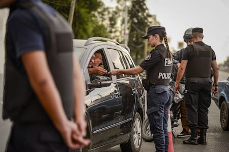 Controles de tránsito en Provincia de Buenos Aires.Foto: X/ @ElProgreso18