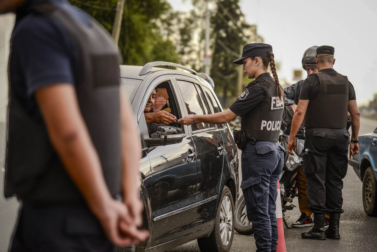 Controles de tránsito en Provincia de Buenos Aires.Foto: X/ @ElProgreso18
