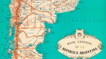 Un momento clave para la configuración territorial: el mapa de Argentina de 1887 con las Malvinas incluidas