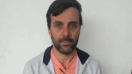 Pablo Damián Grottini, detenido. Foto: Twitter.