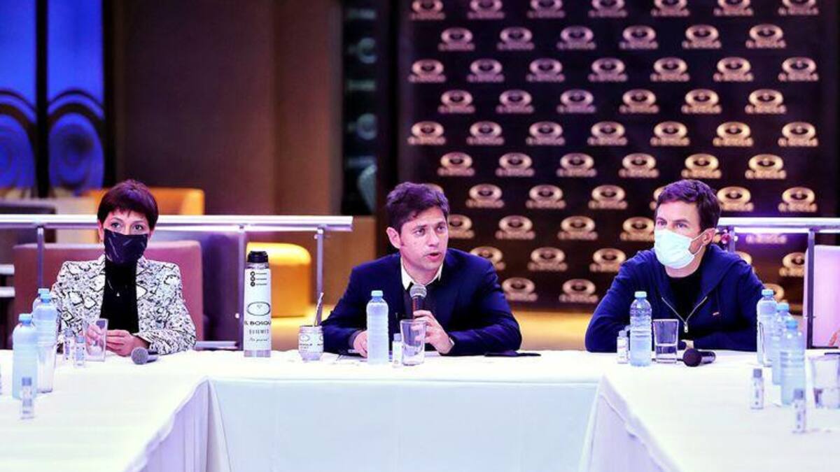 Anuncio de Axel Kicillof en Quilmes
