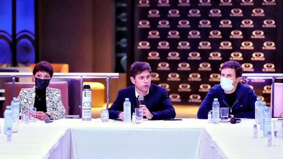 Anuncio de Axel Kicillof en Quilmes