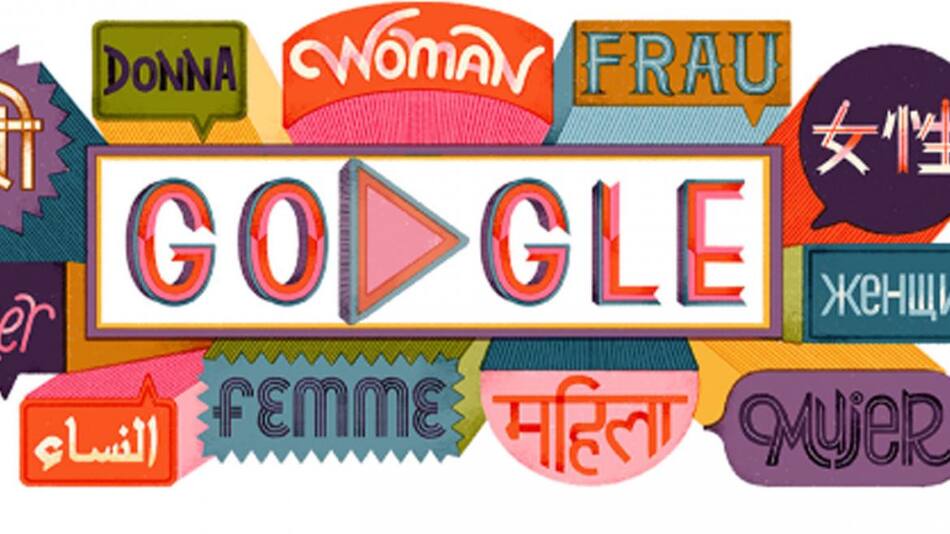 Google celebra el Día Internacional de la Mujer con un inspirador "doodle"