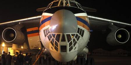 Avión ruso Ilyushin Il-76