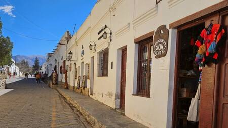 El pueblo de Salta escondido en el medio de la montaña. Foto @eltribunosalta