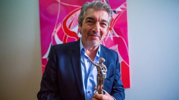 Ricardo Darín recibió el premio a la trayectoria en el Festival de Cine de Mar del Plata