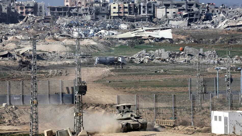 Guerra en Gaza. Foto: EFE
