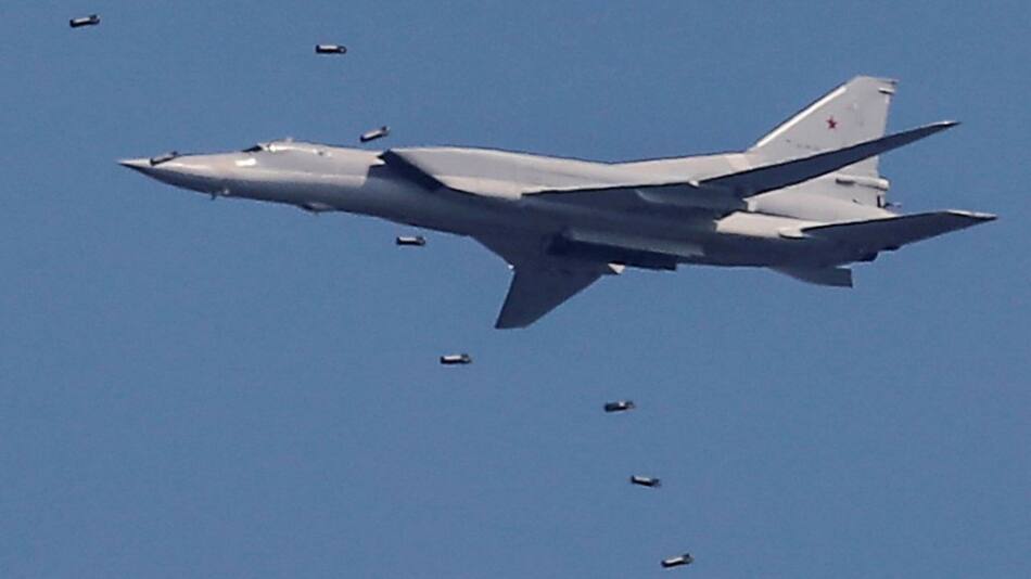 Avión Tu-22M3. Foto: Reuters.