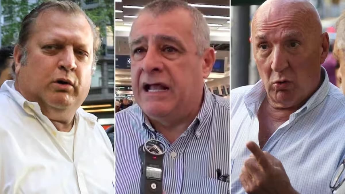 Pablo Biró (APLA), Edgardo Llano (APA) y Rubén Fernández (UPSA)